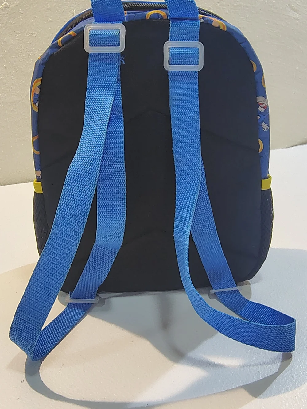 Sonic 2 Cool Blue and Yellow Kids Small  Backpack